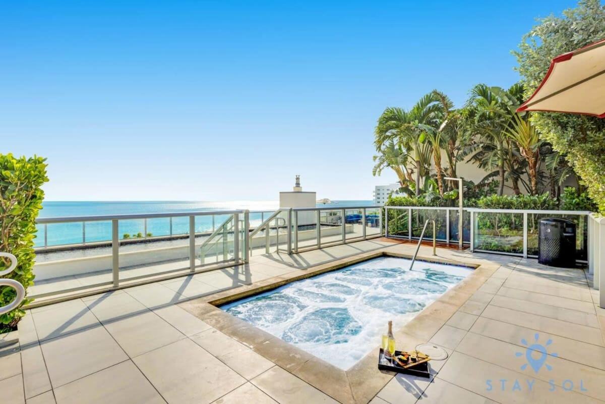 Ocean View - Balcony - Hollywood Beach Broad-Walk Exterior foto