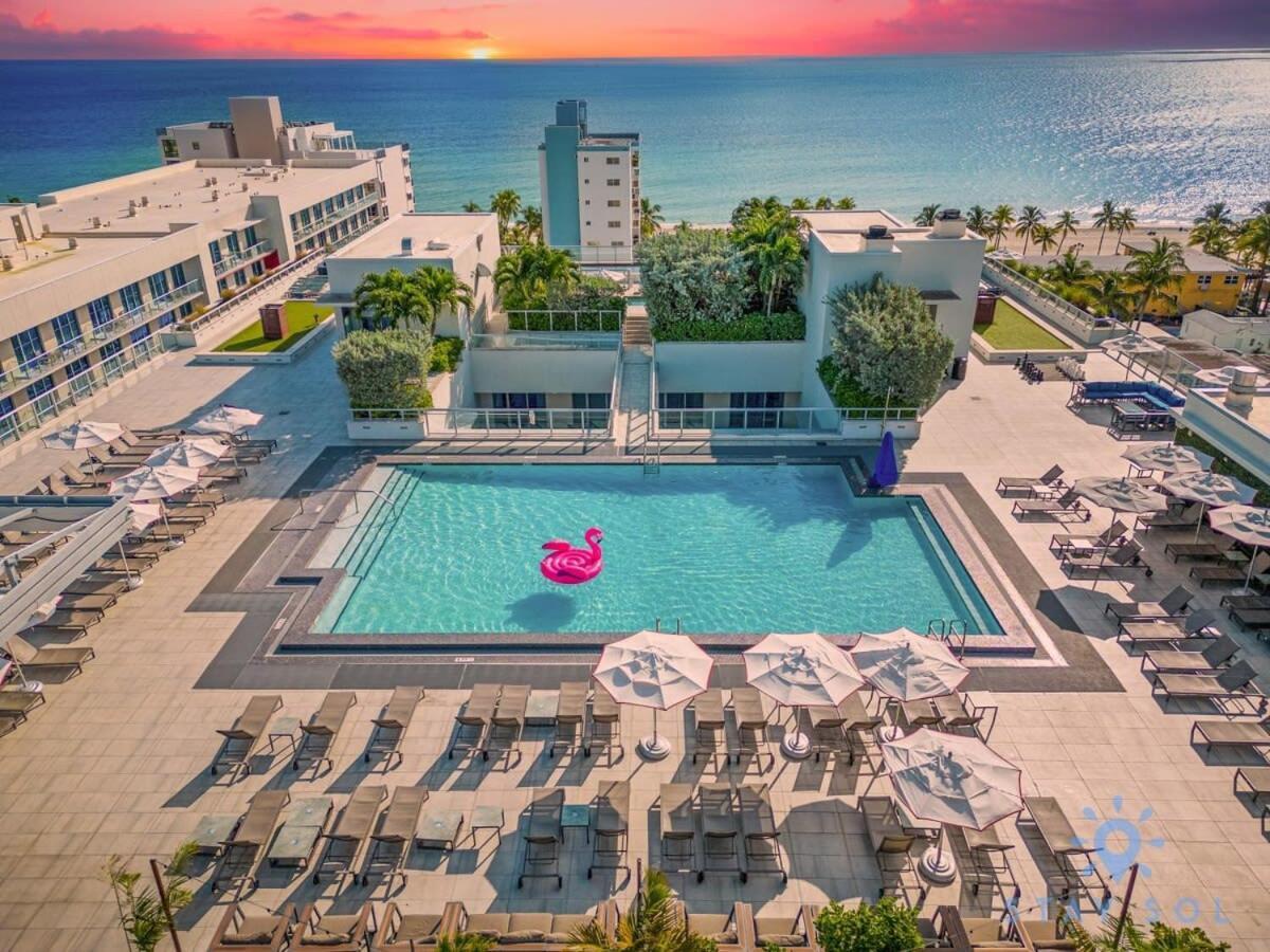 Ocean View - Balcony - Hollywood Beach Broad-Walk Exterior foto