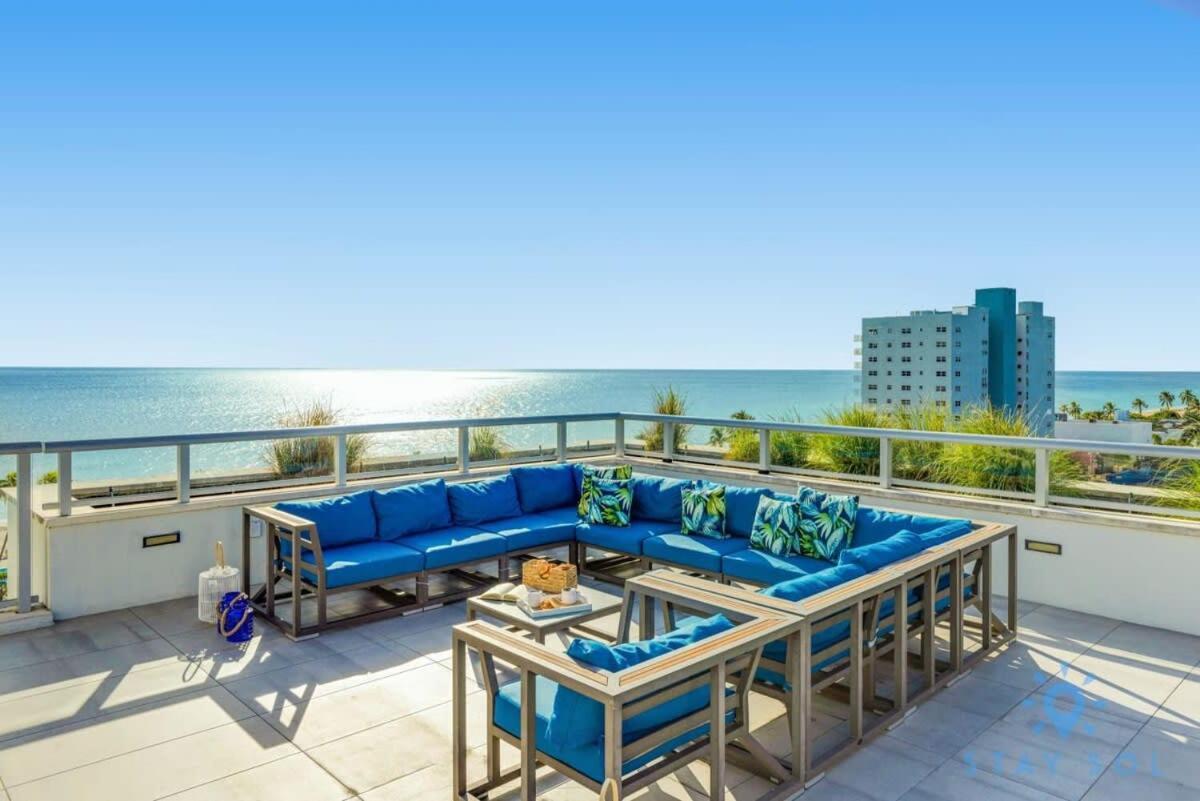Ocean View - Balcony - Hollywood Beach Broad-Walk Exterior foto