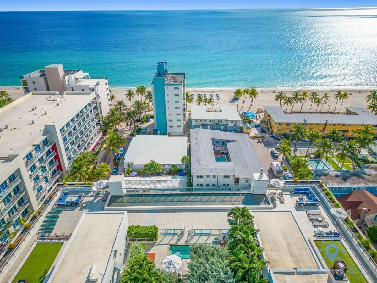 Ocean View - Balcony - Hollywood Beach Broad-Walk Exterior foto