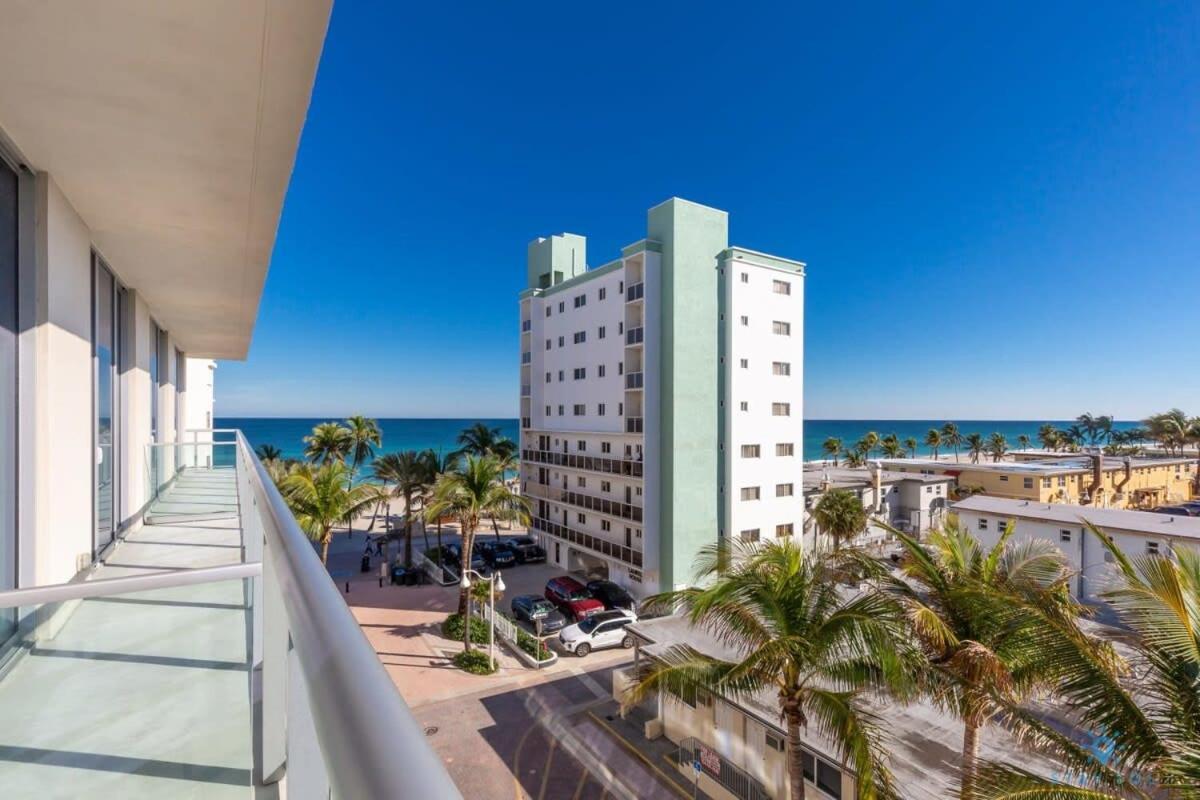 Ocean View - Balcony - Hollywood Beach Broad-Walk Exterior foto